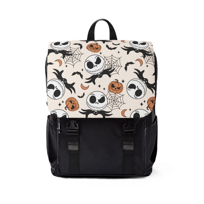 Jack Skellington NBC Backpack, Disney Backpack, Back to School Book Bag, Disney Bag, Kids Backpack, Travel Bag, Disney Trip Accessories image 1