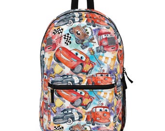 Mochila de carreras para niños: mochila escolar colorida y mochila de viaje.