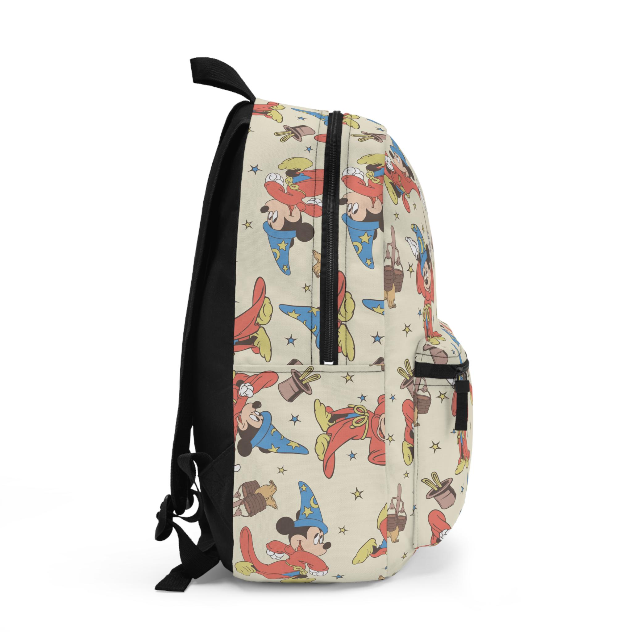 Disney Fantasia backpack features an embroidered Sorcerer Mickey Mouse design. Disney Primark Sorcerer Mickey Fantasia | Mercari main image 3