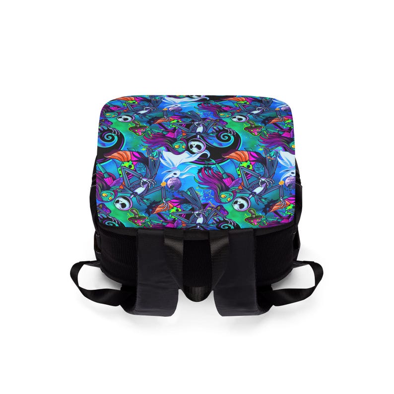 Nightmare Before Christmas Backpack, Disney Backpack, Back to School Book Bag, Disney Bag, Kids Backpack, Travel Bag, Disney Trip Accessory image 3