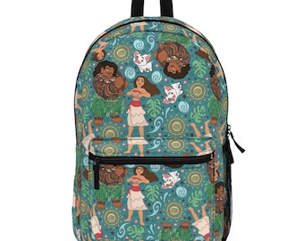 Moana Maui Backpack, Disney Backpack, Back to School Book Bag, Disney Bag, Kids Backpack, Travel Bag, Disney Trip Accessories