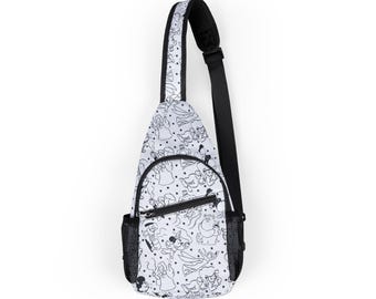 Disney Sketch Disney Park-tas, Disney-rugzak, Disney-draagtas, borsttas, Disney-cadeau, vakantietas, reistas, heuptasje, heuptas