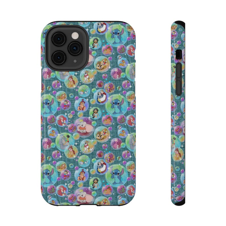 Disney Bubble Phone Case, Disney iPhone Case, Disney Phone Case, Samsung Phone Case, iPhone 15 Plus, iPhone 16 pro Case, Disney Phone Case image 8