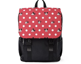 Mochila retro de Mickey Mouse, mochila de Disney, mochila para la vuelta al cole, mochila Disney, mochila para niños, bolsa de viaje, accesorios para viajes de Disney