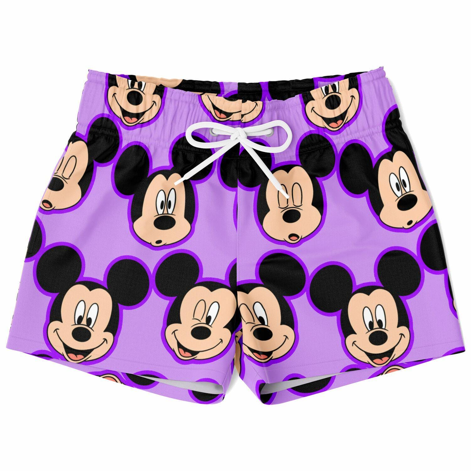 Discover Mickey and Friends Swim Trunks, Mickey Boys Beach Shorts, Disney Vacation Swimwear