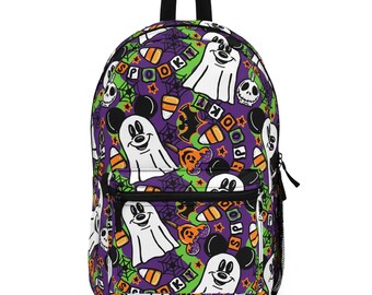 Mickey Halloween-rugzak, Disney-rugzak, Back to School-boekentas, Disney-tas, kinderrugzak, reistas, Disney-reisaccessoires