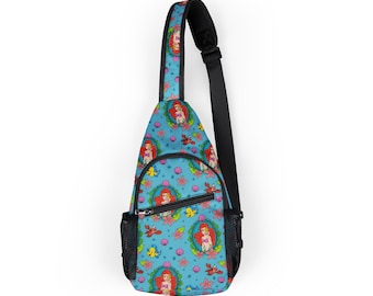 Bolso bandolera de Ariel La Sirenita Bolso bandolera de Ariel Disney Park Bolso bandolera de La Sirenita Bolso de viaje de día de Disney Park Bolso de festival Bolso tipo cartera