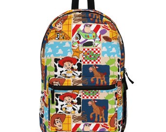 Toy Story Backpack Buzz, Woody, and Friends School or Travel Bag Disney Pixar Kids Backpack, Park Day Bag, Toy Story Gift Park Bag