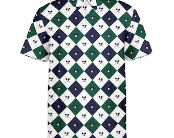 Disney Mickey Mouse Golf And Recreation Club Polo, Dad Golfing Club, Retro Disney Sport Shirt, Disney Golf Club Donald Duck, Golf Gift