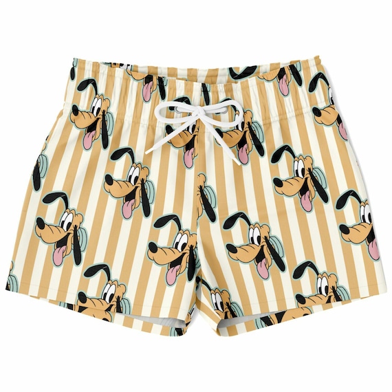 Pluto Swim Trunks, Mickey and Pluto Boys Beach Shorts, Disney Vacation Swimwear, Swim Suit Swim Trunks, Vacation Essentials, Kids Swim