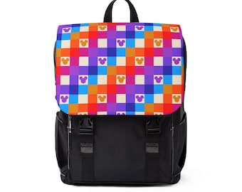 Mochila Mickey Brillante, Mochila Disney, Mochila para la Vuelta al Cole, Bolsa Disney, Mochila Infantil, Bolsa de Viaje, Accesorios para Viajes Disney