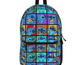Stitch Backpack, Disney Backpack, Back to School Book Bag, Disney Bag, Kids Backpack, Travel Bag, Disney Trip Accessories