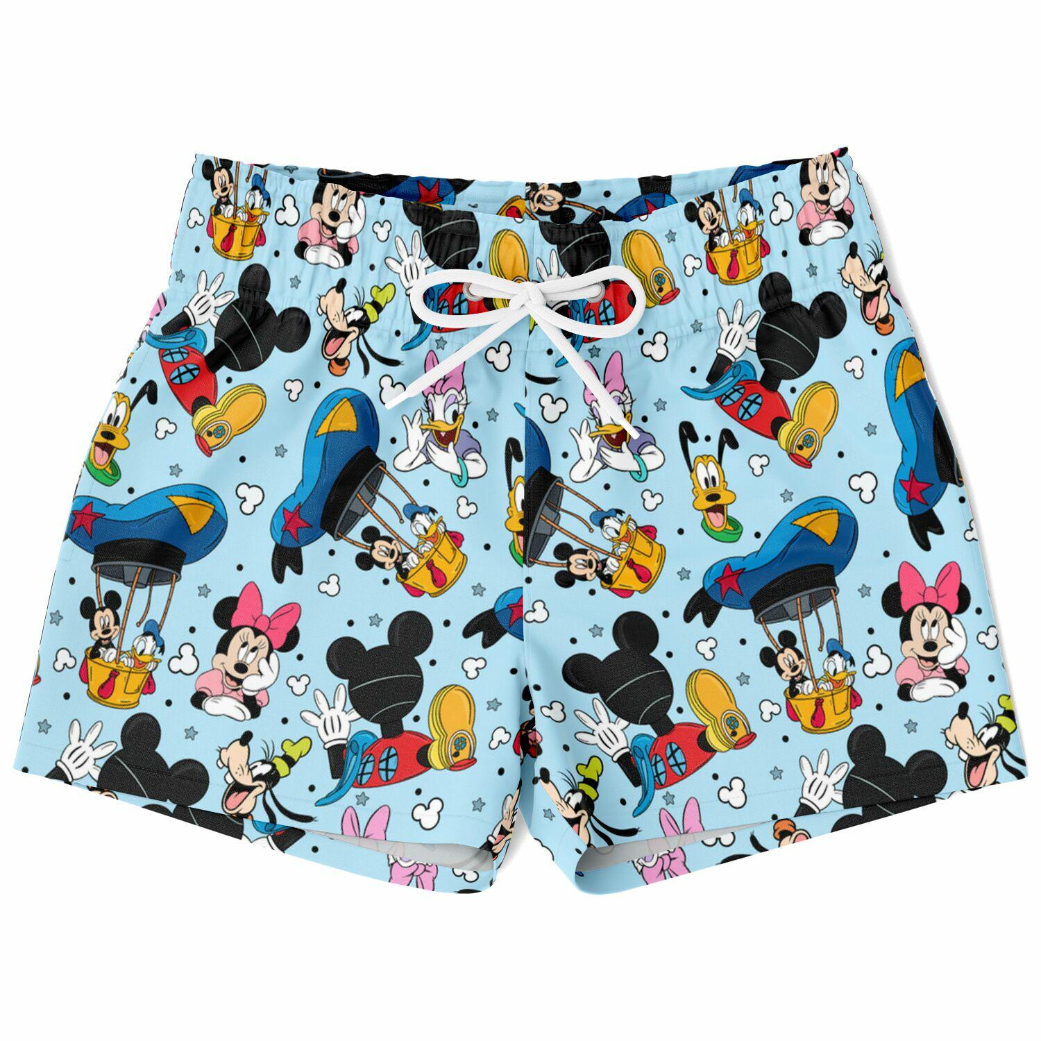 Discover Mickey Mouse Clubhouse Swim Trunks, Mickey Boys Beach Shorts, Disney Vacation Swimwear