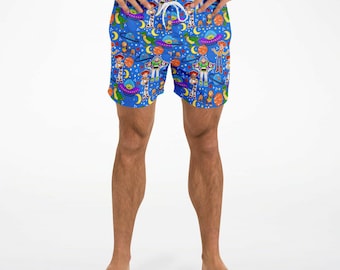 Bañador de Toy Story, pantalones cortos de playa de Buzz y Woody para hombre, ropa de baño de Disney para vacaciones, bañador tipo short