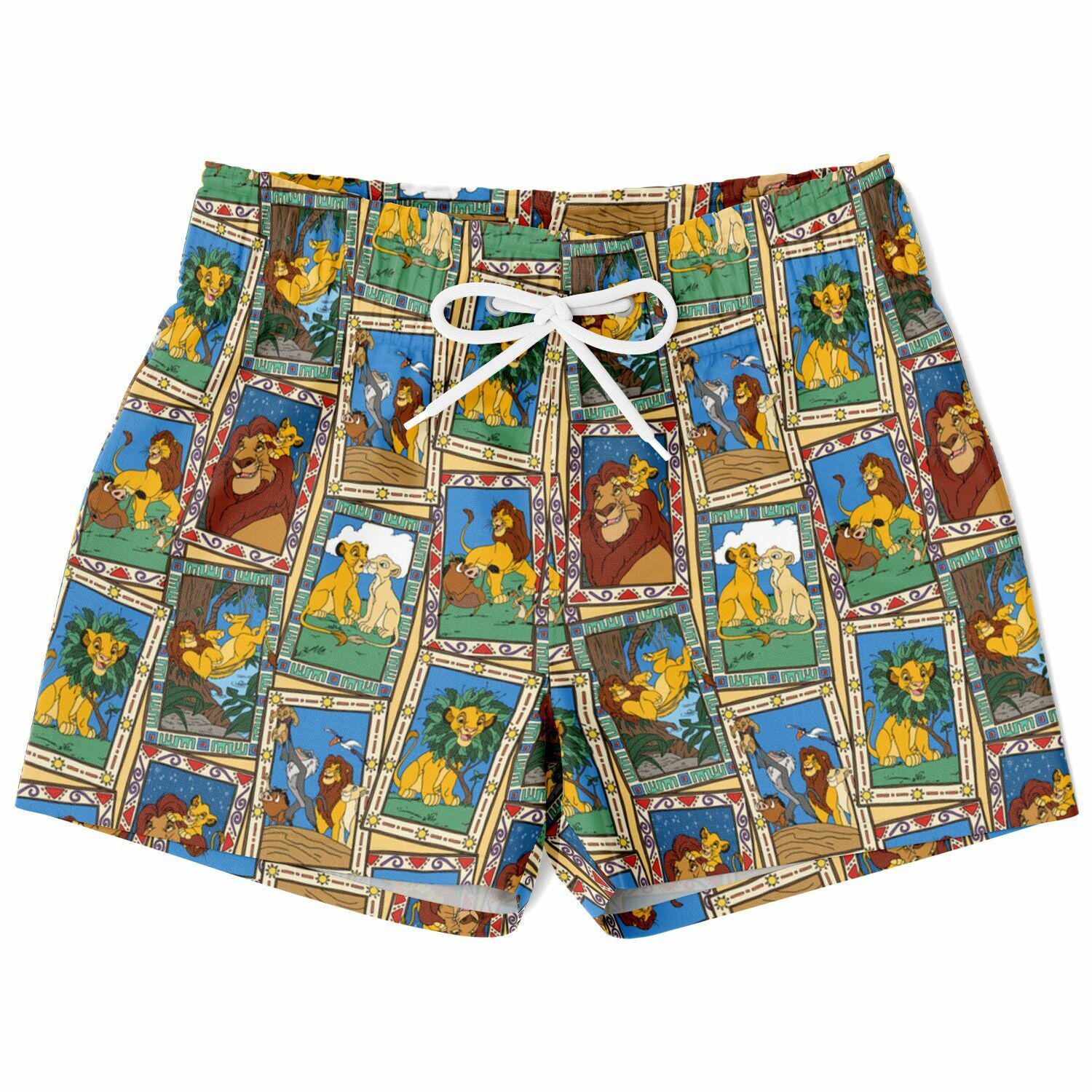 Discover Lion King Swim Trunks, Simba Boys Beach Shorts, Disney Vacation Swimwear