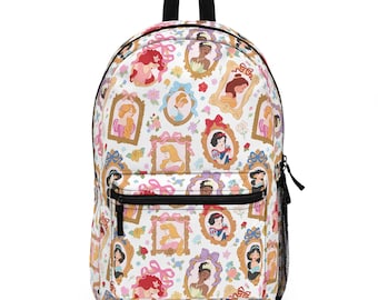 Mochila de princesas Disney, mochila Disney, mochila para la vuelta al cole, mochila Disney, mochila infantil, bolsa de viaje, accesorios para viajes Disney