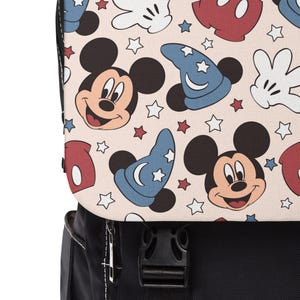 Mickey Mouse Backpack, Disney Backpack, Back to School Book Bag, Disney Bag, Kids Backpack, Travel Bag, Disney Trip Accessories image 4