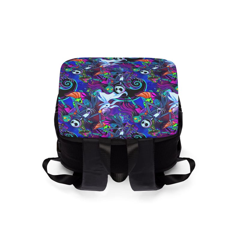 Nightmare Before Christmas Backpack, Disney Backpack, Back to School Book Bag, Disney Bag, Kids Backpack, Travel Bag, Disney Trip Accessory image 3