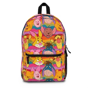 Winnie the Pooh, Disney Backpack, Back to School Book Bag, Disney Bag, Kids Backpack, Travel Bag, Disney Trip Accessories
