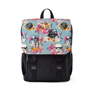 Star Wars Floral Backpack, Disney Backpack, Back to School Book Bag, Disney Bag, Kids Backpack, Travel Bag, Disney Trip Accessories