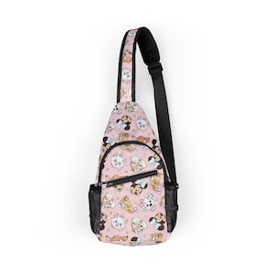 Minnie Mouse Disney Park Bag, Disney Backpack, Disney Sling Bag, Chest Bag, Disney Gift, Vacation Bag, Travel Bag, Fanny Pack, Belt Bag image 1