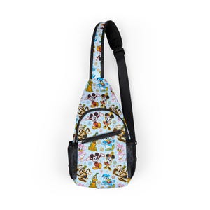 Mickey Mouse Disney Park Bag, Disney Backpack, Disney Sling Bag, Chest Bag, Disney Gift, Vacation Bag, Travel Bag, Fanny Pack, Belt Bag