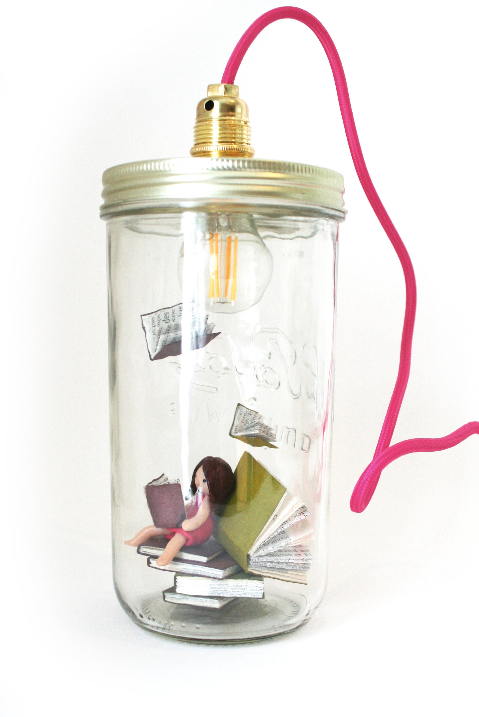 Little bedside lamp child's nightlight reader in the | Etsy