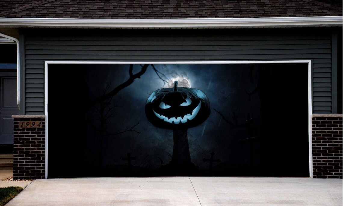 Halloween Garage Door Decor Full Color Murals Garage Door Etsy