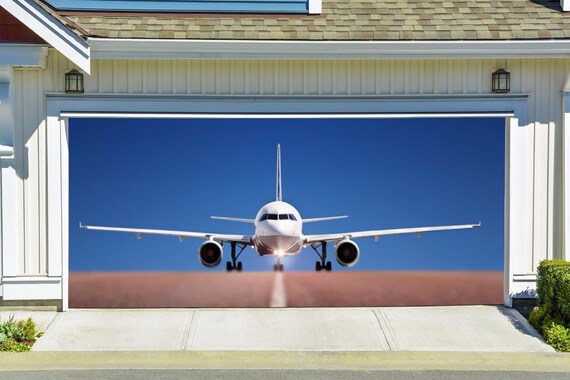 Flugzeug Banner Innen Aussen Flugzeug Flugzeug Doppel Garage Etsy