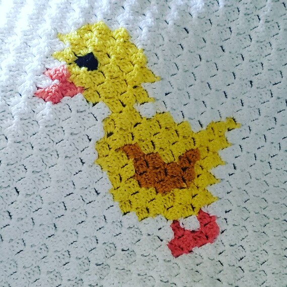 duck baby blanket