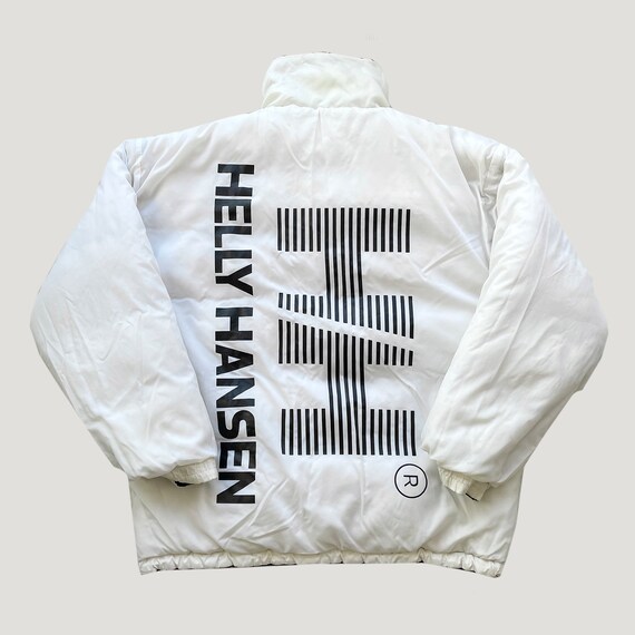 helly hansen reversible down jacket black