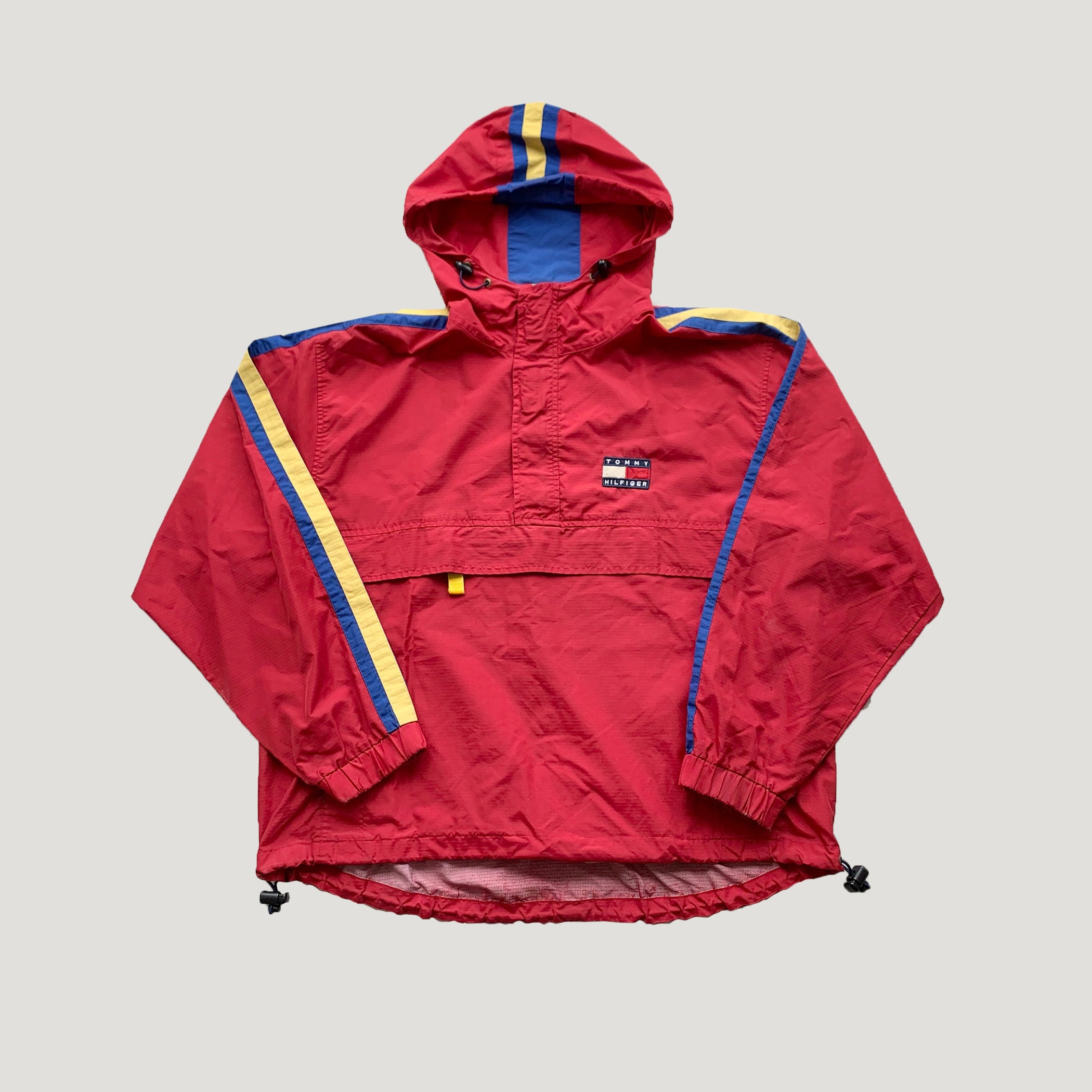 90s pullover windbreaker