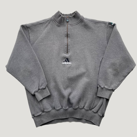 adidas half zip vintage