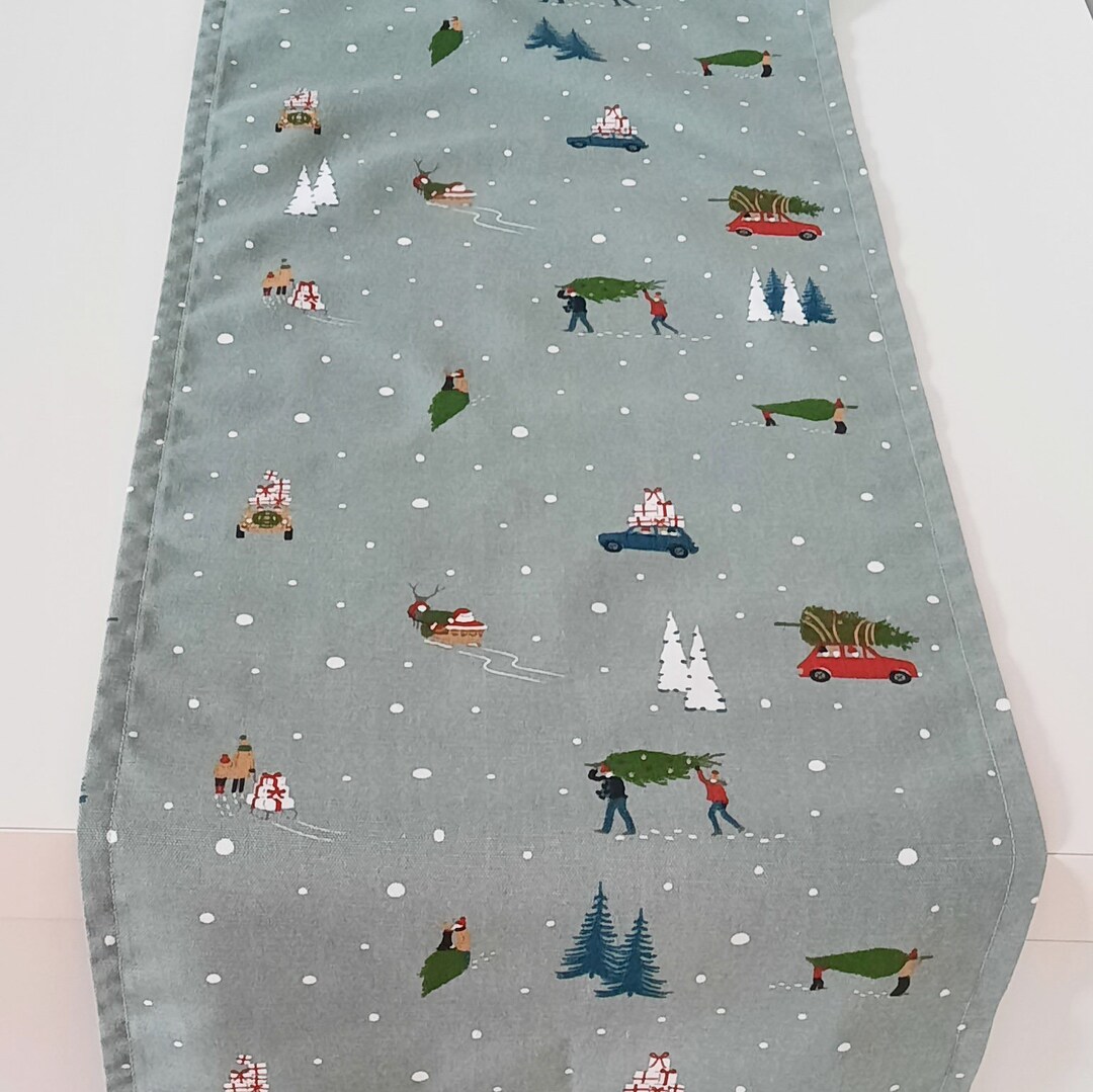 Christmas Table Runner Sophie Allport Home for Christmas Etsy
