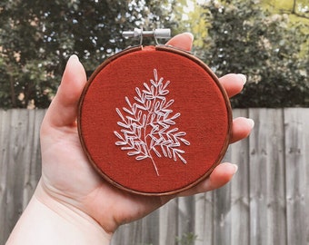 Fern Embroidery