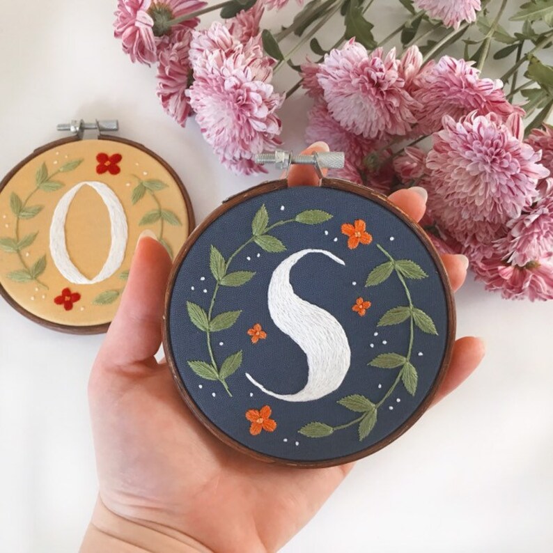 Custom Letter Embroidery