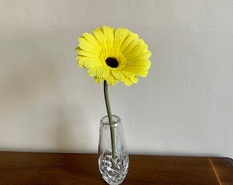 Handmade Crepe Paper Gerbera - available in many colours - Wedding, Anniversary, Birthday, Special flower gift
