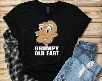 Grumpy Old Fart, Shirt, Tank Top, Hoodie, Grumpy Shirt, Funny Retirement Gift Idea, Grandpa TShirt, 40th, 50th, 60th, Birthday Party