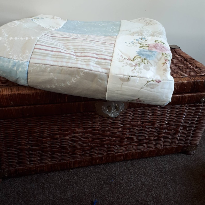Patchwork throw