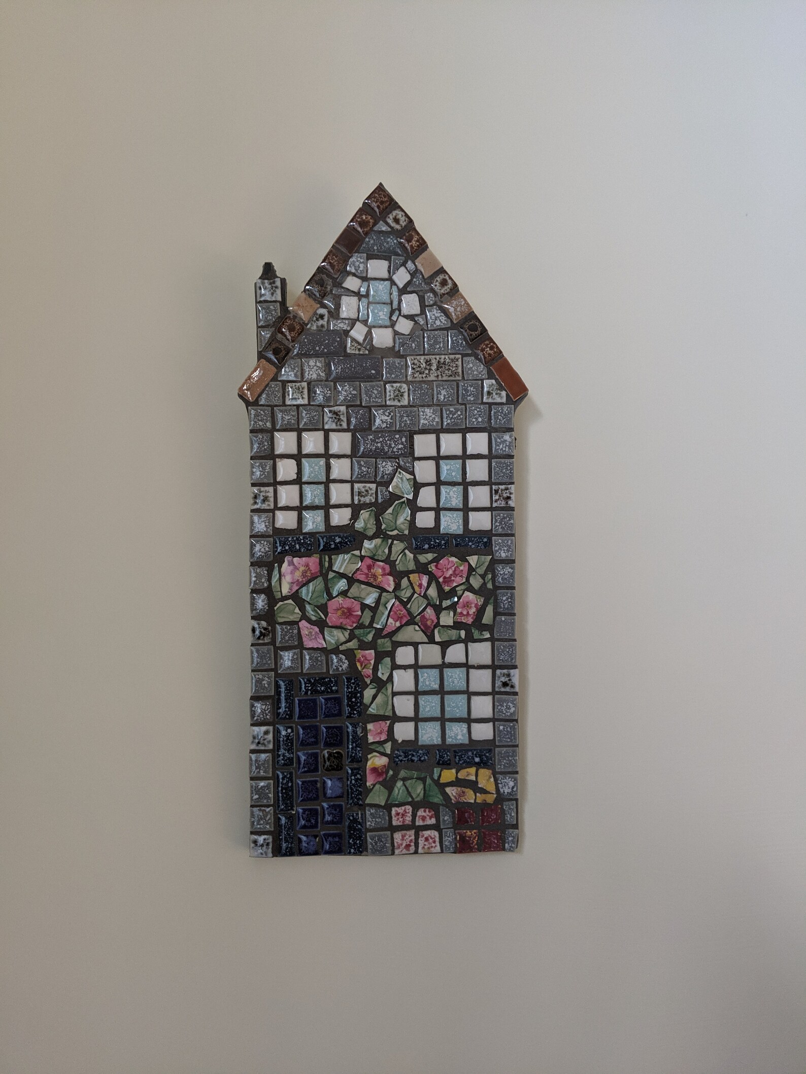 Mosaic House Wall Decoration Etsy UK
