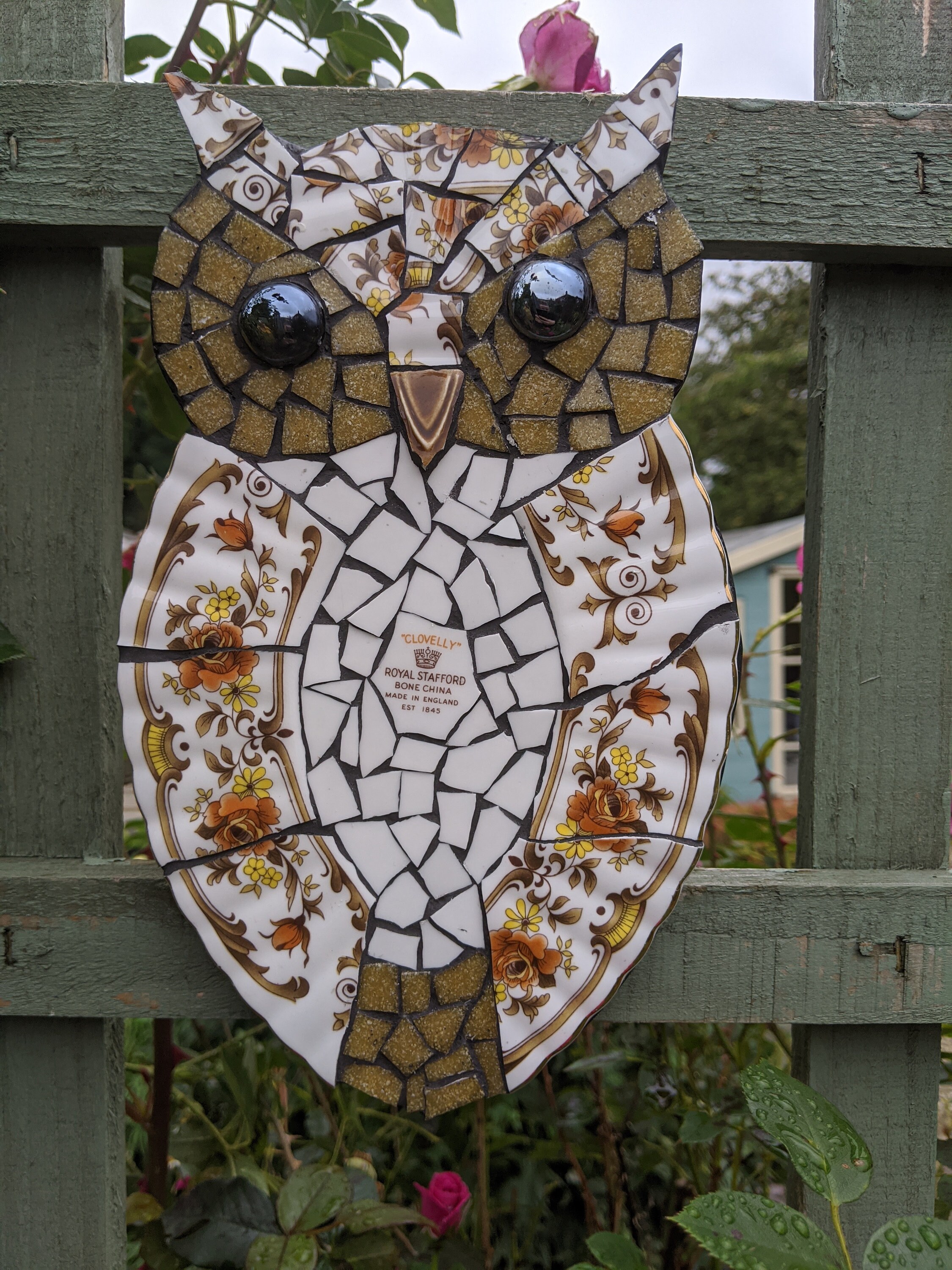 Mosaic Owl Etsy