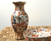 Antique Imari Porcelain Vase.