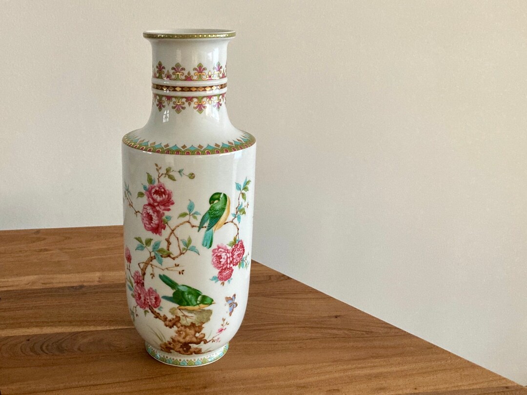 Large Porcelain Vase. AK Kaiser W Germany Series Taiwan. Etsy
