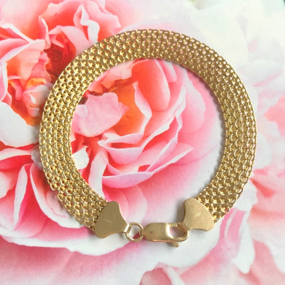 Gold Bracelet Vintage 60s
