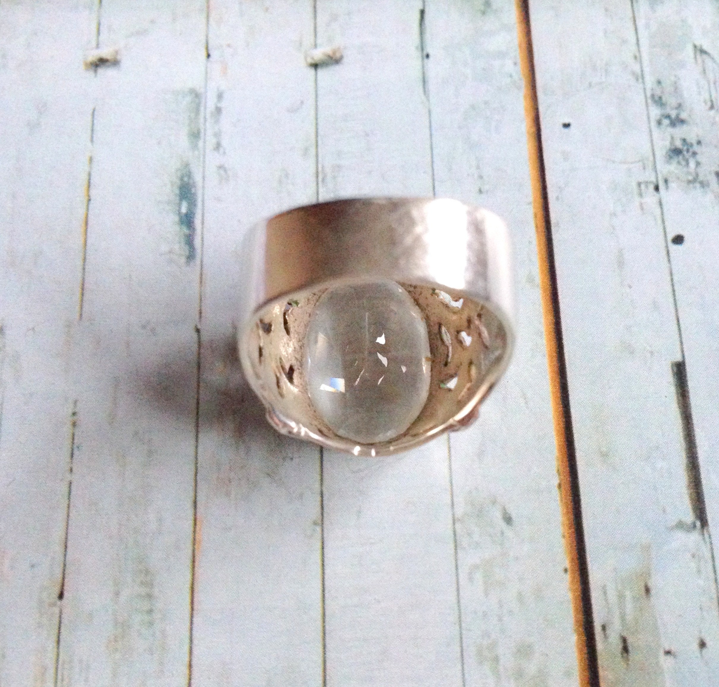 Ring With Stone. Vintage. - Etsy