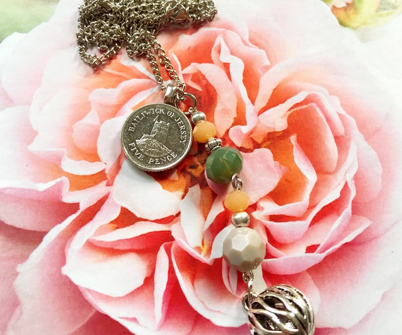 Necklace with coin Jersey and Pendant