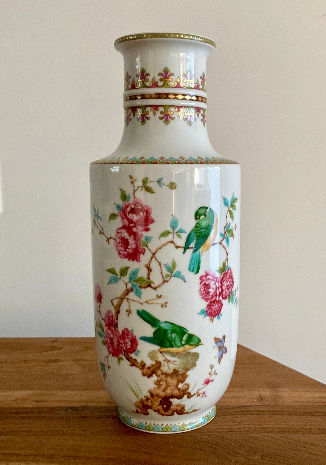 Large Porcelain Vase. AK Kaiser W Germany Series Taiwan. Etsy