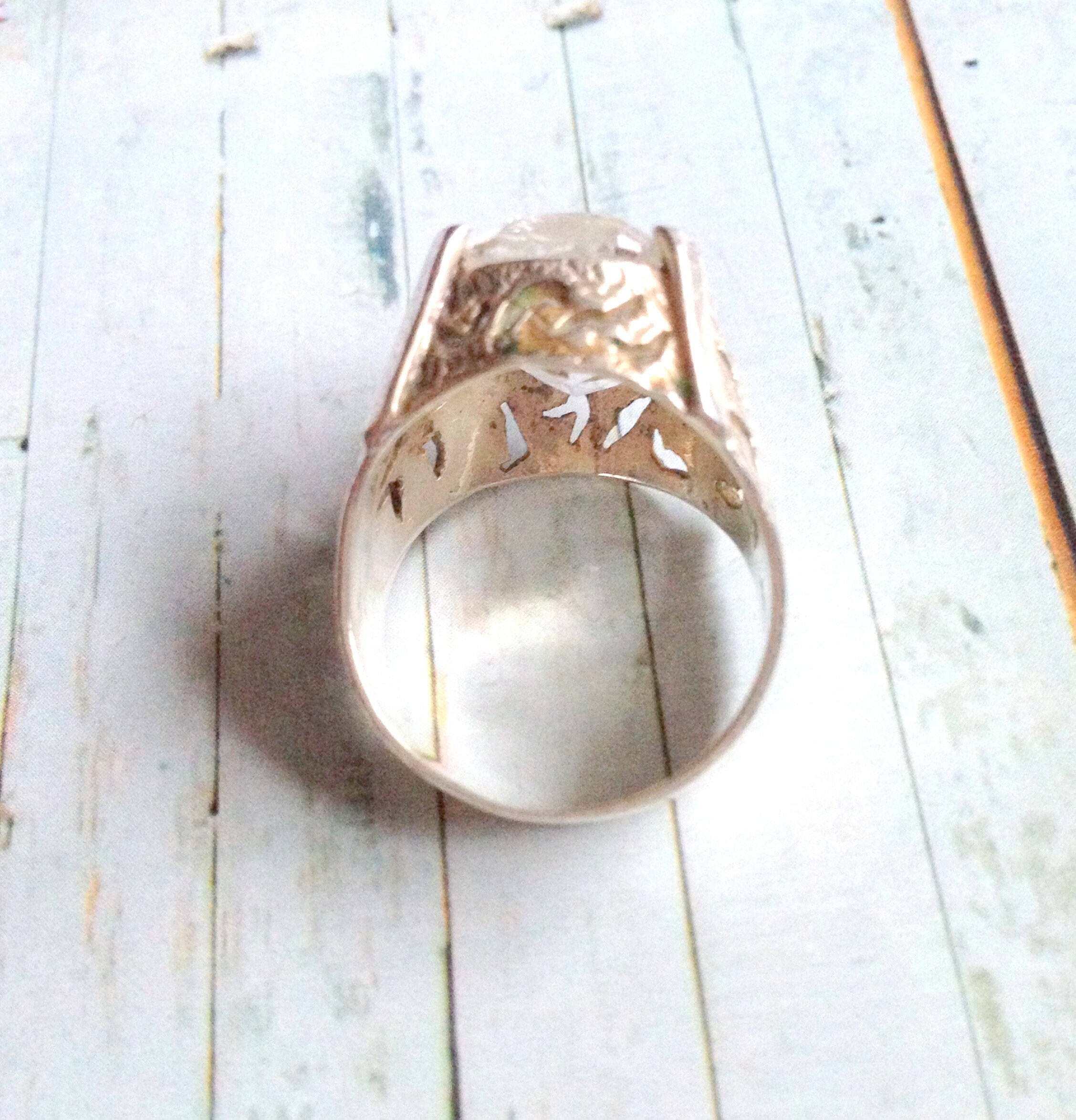 Ring With Stone. Vintage. - Etsy