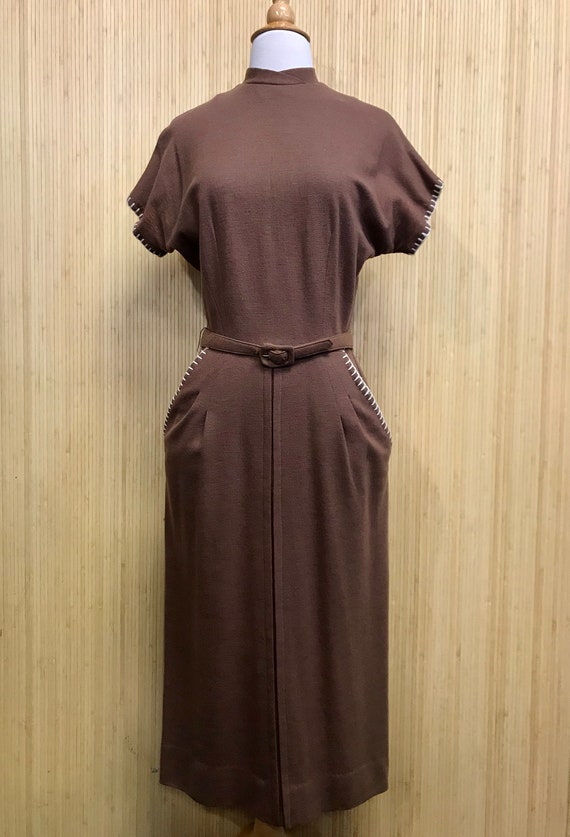 1950’s Vintage Marion McCoy Two Piece Dress and Sw
