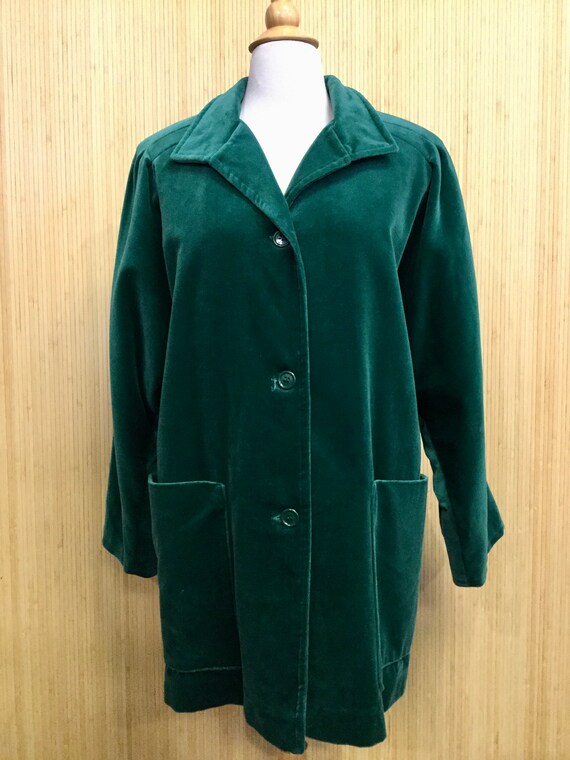 Vintage Marguerite Rubel San Francisco Emerald Gre